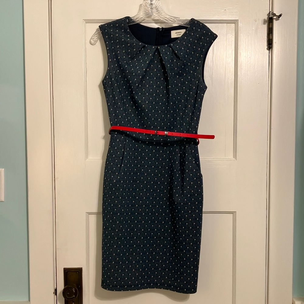 ModCloth 🍎 Blue pencil dress